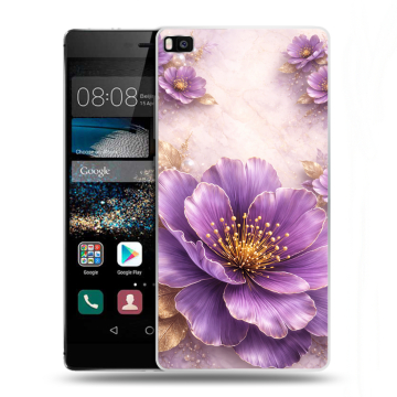 Пластиковый чехол на Huawei P8 с принтом женский Пластиковый чехол на Huawei P8 с принтом женский