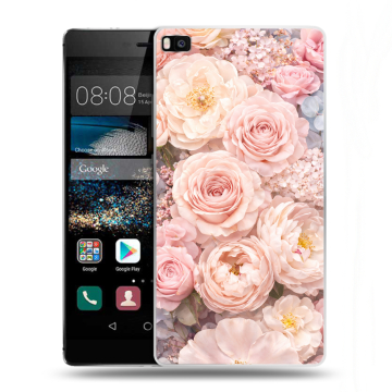 Пластиковый чехол на Huawei P8 с принтом женский Пластиковый чехол на Huawei P8 с принтом женский