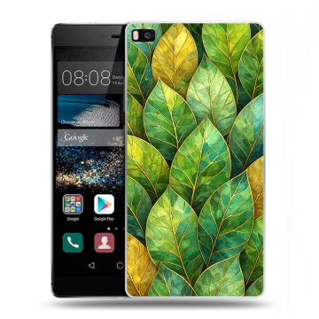 Пластиковый чехол на Huawei P8 с принтом женский Пластиковый чехол на Huawei P8 с принтом женский