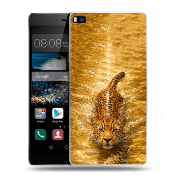 Пластиковый чехол на Huawei P8 с принтом женский Пластиковый чехол на Huawei P8 с принтом женский