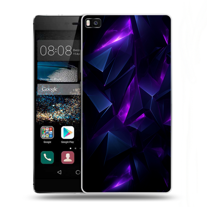 Пластиковый чехол на Huawei P8 с принтом Абстракиция Пластиковый чехол на Huawei P8 с принтом Абстракиция