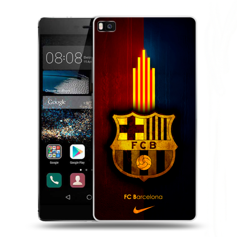 Пластиковый чехол на Huawei P8 с принтом Барселона Barcelona Пластиковый чехол на Huawei P8 с принтом Барселона Barcelona