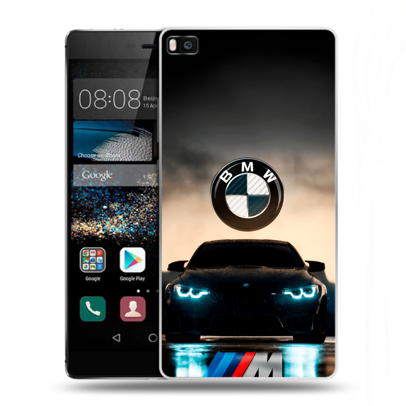 Пластиковый чехол на Huawei P8 с принтом БМВ BMW Пластиковый чехол на Huawei P8 с принтом БМВ BMW