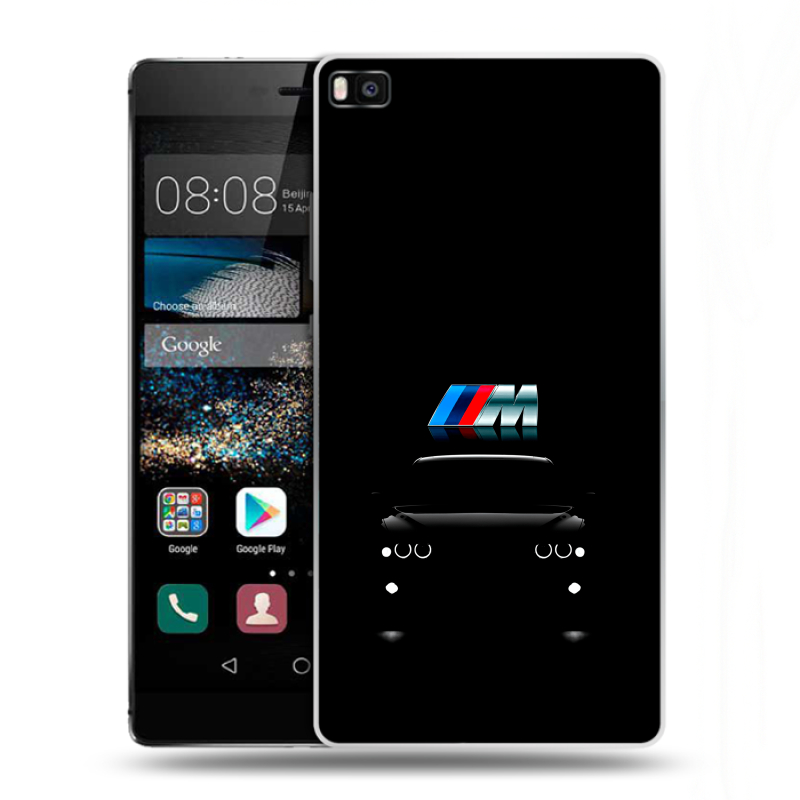 Пластиковый чехол на Huawei P8 с принтом БМВ BMW Пластиковый чехол на Huawei P8 с принтом БМВ BMW