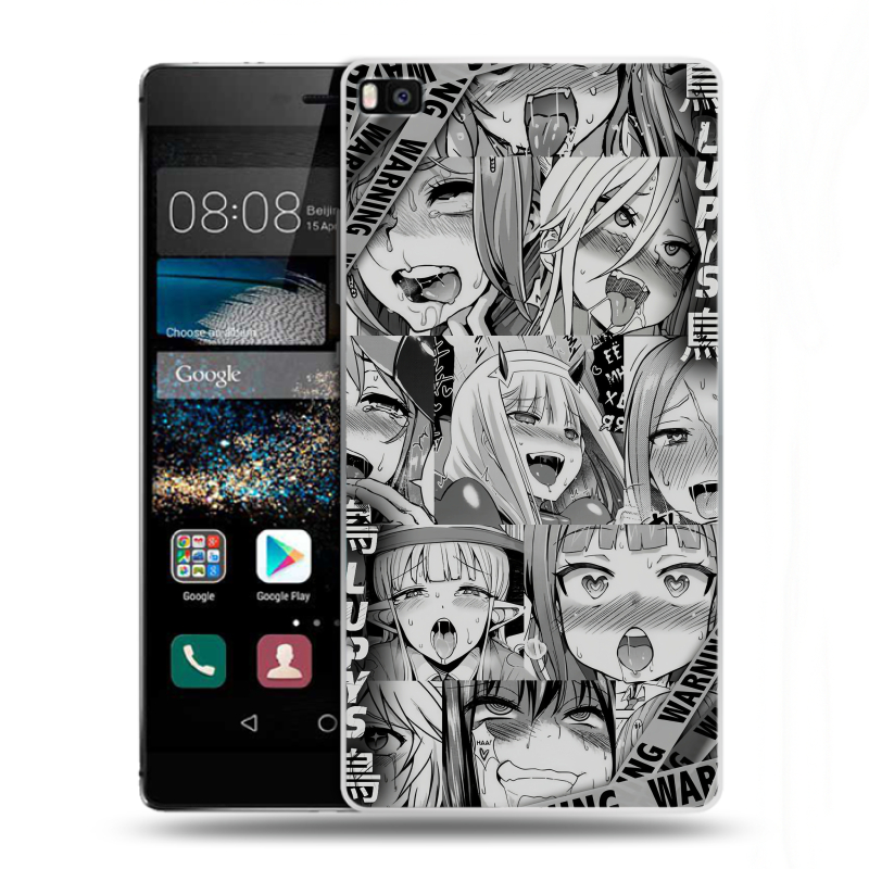 Пластиковый чехол на Huawei P8 с принтом Ahegao Ахегао Аниме Пластиковый чехол на Huawei P8 с принтом Ahegao Ахегао Аниме
