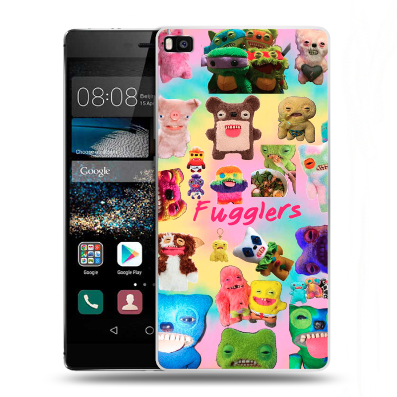 Пластиковый чехол на Huawei P8 с принтом Флагер Fuggler Пластиковый чехол на Huawei P8 с принтом Флагер Fuggler