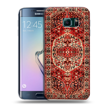 Силиконовый чехол на Samsung Galaxy S6 Edge с принтом Ковер Силиконовый чехол на Samsung Galaxy S6 Edge с принтом Ковер