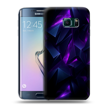 Силиконовый чехол на Samsung Galaxy S6 Edge с принтом Абстракиция Силиконовый чехол на Samsung Galaxy S6 Edge с принтом Абстракиция