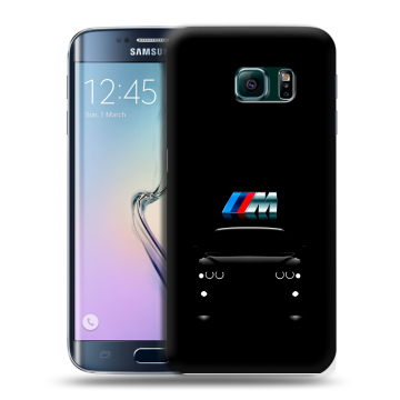 Силиконовый чехол на Samsung Galaxy S6 Edge с принтом БМВ BMW Силиконовый чехол на Samsung Galaxy S6 Edge с принтом БМВ BMW