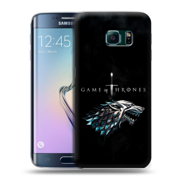 Силиконовый чехол на Samsung Galaxy S6 Edge с принтом Игра Престолов Game Thrones Силиконовый чехол на Samsung Galaxy S6 Edge с принтом Игра Престолов Game Thrones