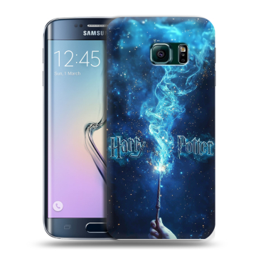 Силиконовый чехол на Samsung Galaxy S6 Edge с принтом Harry Potter Гарри Поттер Силиконовый чехол на Samsung Galaxy S6 Edge с принтом Harry Potter Гарри Поттер