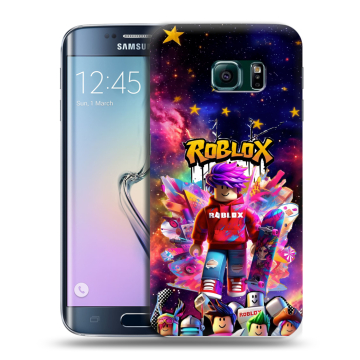 Силиконовый чехол на Samsung Galaxy S6 Edge с принтом Roblox Роблокс Силиконовый чехол на Samsung Galaxy S6 Edge с принтом Roblox Роблокс
