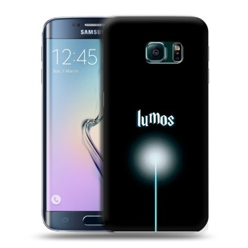 Силиконовый чехол на Samsung Galaxy S6 Edge с принтом Harry Potter Гарри Поттер Силиконовый чехол на Samsung Galaxy S6 Edge с принтом Harry Potter Гарри Поттер