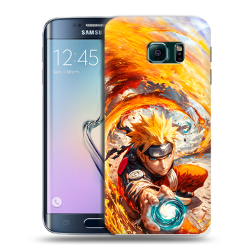 Силиконовый чехол на Samsung Galaxy S6 Edge с принтом Аниме Наруто Naruto Силиконовый чехол на Samsung Galaxy S6 Edge с принтом Аниме Наруто Naruto