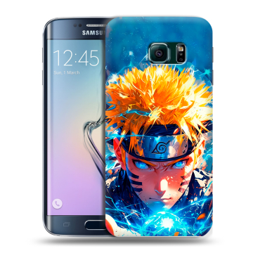 Силиконовый чехол на Samsung Galaxy S6 Edge с принтом Аниме Наруто Naruto Силиконовый чехол на Samsung Galaxy S6 Edge с принтом Аниме Наруто Naruto