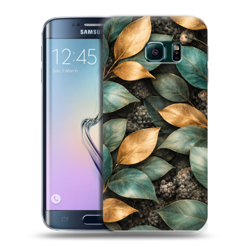 Силиконовый чехол на Samsung Galaxy S6 Edge с принтом женский Силиконовый чехол на Samsung Galaxy S6 Edge с принтом женский