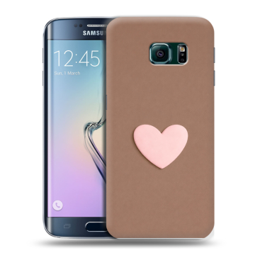 Силиконовый чехол на Samsung Galaxy S6 Edge с принтом женский Силиконовый чехол на Samsung Galaxy S6 Edge с принтом женский