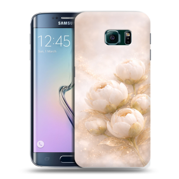 Силиконовый чехол на Samsung Galaxy S6 Edge с принтом женский Силиконовый чехол на Samsung Galaxy S6 Edge с принтом женский