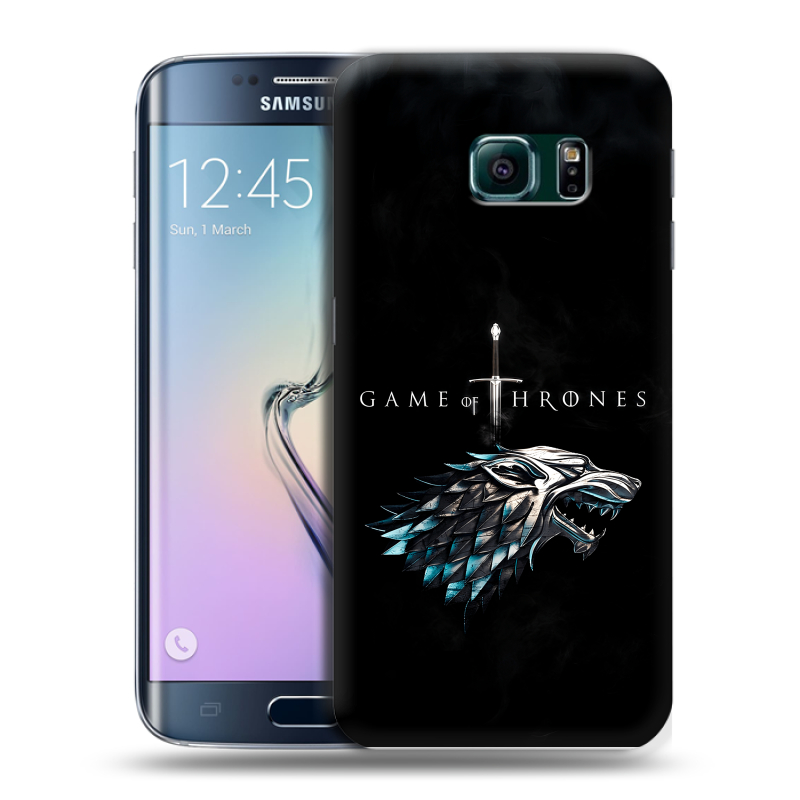 Силиконовый чехол на Samsung Galaxy S6 Edge с принтом Игра Престолов Game Thrones Силиконовый чехол на Samsung Galaxy S6 Edge с принтом Игра Престолов Game Thrones