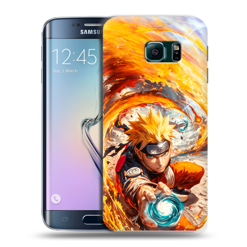 Силиконовый чехол на Samsung Galaxy S6 Edge с принтом Аниме Наруто Naruto Силиконовый чехол на Samsung Galaxy S6 Edge с принтом Аниме Наруто Naruto