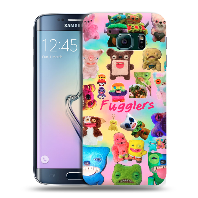 Силиконовый чехол на Samsung Galaxy S6 Edge с принтом Флагер Fuggler Силиконовый чехол на Samsung Galaxy S6 Edge с принтом Флагер Fuggler