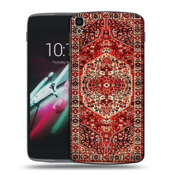 Пластиковый чехол на Alcatel One Touch Idol 3 (5.5) с принтом Ковер