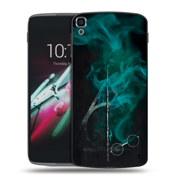 Пластиковый чехол на Alcatel One Touch Idol 3 (5.5) с принтом Гарри Поттер Harry Potter