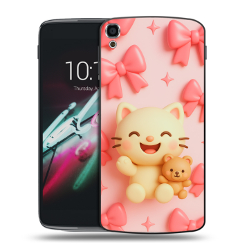 Пластиковый чехол на Alcatel One Touch Idol 3 (5.5) с принтом для девочек Пластиковый чехол на Alcatel One Touch Idol 3 (5.5) с принтом для девочек