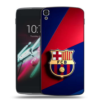 Пластиковый чехол на Alcatel One Touch Idol 3 (5.5) с принтом Барселона Barcelona Пластиковый чехол на Alcatel One Touch Idol 3 (5.5) с принтом Барселона Barcelona