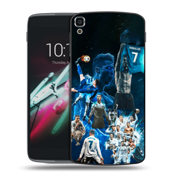 Пластиковый чехол на Alcatel One Touch Idol 3 (5.5) с принтом Реал Роналдо Пластиковый чехол на Alcatel One Touch Idol 3 (5.5) с принтом Реал Роналдо