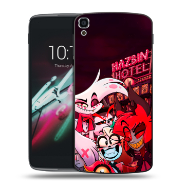 Пластиковый чехол на Alcatel One Touch Idol 3 (5.5) с принтом Hazbin Hotel Отель Хазбин Пластиковый чехол на Alcatel One Touch Idol 3 (5.5) с принтом Hazbin Hotel Отель Хазбин