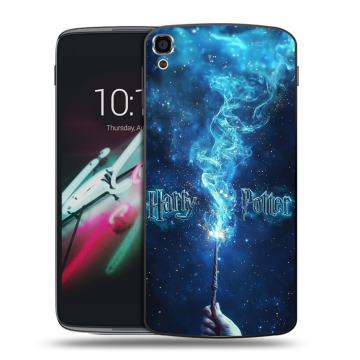Пластиковый чехол на Alcatel One Touch Idol 3 (5.5) с принтом Harry Potter Гарри Поттер