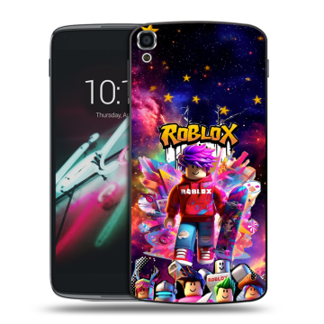 Пластиковый чехол на Alcatel One Touch Idol 3 (5.5) с принтом Roblox Роблокс Пластиковый чехол на Alcatel One Touch Idol 3 (5.5) с принтом Roblox Роблокс