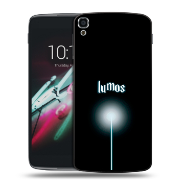 Пластиковый чехол на Alcatel One Touch Idol 3 (5.5) с принтом Harry Potter Гарри Поттер