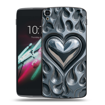Пластиковый чехол на Alcatel One Touch Idol 3 (5.5) с принтом Y2K