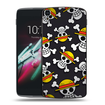 Пластиковый чехол на Alcatel One Touch Idol 3 (5.5) с принтом One Piece Ван Пис