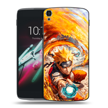 Пластиковый чехол на Alcatel One Touch Idol 3 (5.5) с принтом Аниме Наруто Naruto
