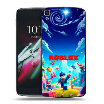 Пластиковый чехол на Alcatel One Touch Idol 3 (5.5) с принтом Roblox Роблокс Пластиковый чехол на Alcatel One Touch Idol 3 (5.5) с принтом Roblox Роблокс