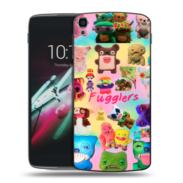 Пластиковый чехол на Alcatel One Touch Idol 3 (5.5) с принтом Флагер Fuggler