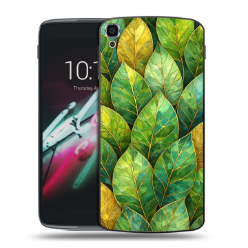 Пластиковый чехол на Alcatel One Touch Idol 3 (5.5) с принтом женский Пластиковый чехол на Alcatel One Touch Idol 3 (5.5) с принтом женский