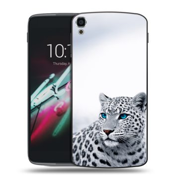 Пластиковый чехол на Alcatel One Touch Idol 3 (5.5) с принтом женский Пластиковый чехол на Alcatel One Touch Idol 3 (5.5) с принтом женский