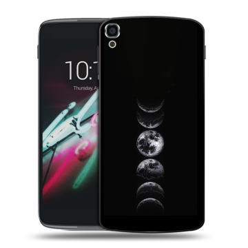 Пластиковый чехол на Alcatel One Touch Idol 3 (5.5) с принтом женский Пластиковый чехол на Alcatel One Touch Idol 3 (5.5) с принтом женский