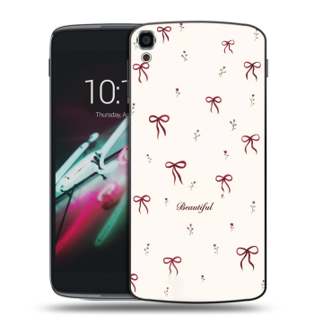 Пластиковый чехол на Alcatel One Touch Idol 3 (5.5) с принтом для девочек Пластиковый чехол на Alcatel One Touch Idol 3 (5.5) с принтом для девочек