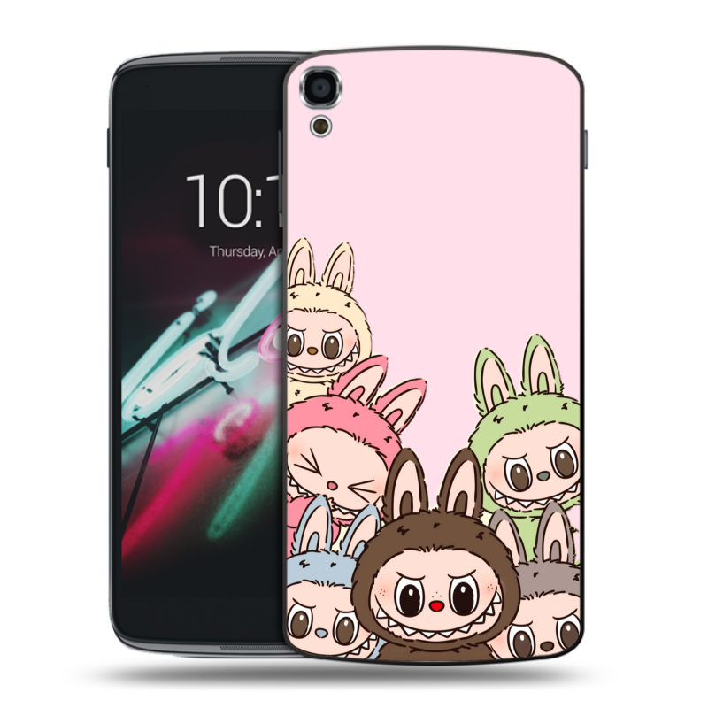 Пластиковый чехол на Alcatel One Touch Idol 3 (5.5) с принтом Лабубу Пластиковый чехол на Alcatel One Touch Idol 3 (5.5) с принтом Лабубу