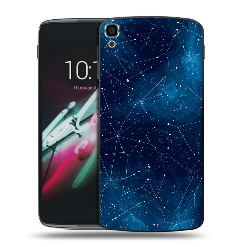 Пластиковый чехол на Alcatel One Touch Idol 3 (5.5) с принтом Космос звезды Пластиковый чехол на Alcatel One Touch Idol 3 (5.5) с принтом Космос звезды