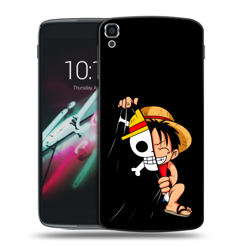 Пластиковый чехол на Alcatel One Touch Idol 3 (5.5) с принтом One Piece Ван Пис Пластиковый чехол на Alcatel One Touch Idol 3 (5.5) с принтом One Piece Ван Пис