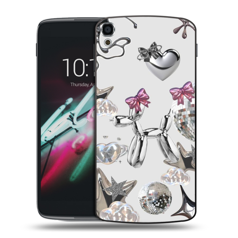 Пластиковый чехол на Alcatel One Touch Idol 3 (5.5) с принтом Y2K Пластиковый чехол на Alcatel One Touch Idol 3 (5.5) с принтом Y2K