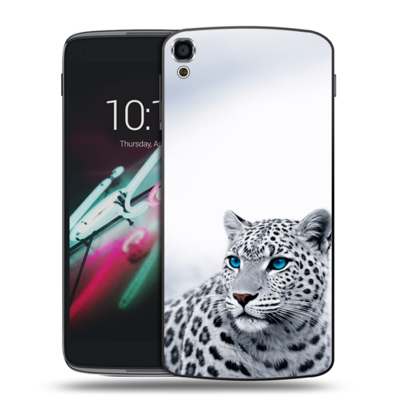 Пластиковый чехол на Alcatel One Touch Idol 3 (5.5) с принтом женский Пластиковый чехол на Alcatel One Touch Idol 3 (5.5) с принтом женский