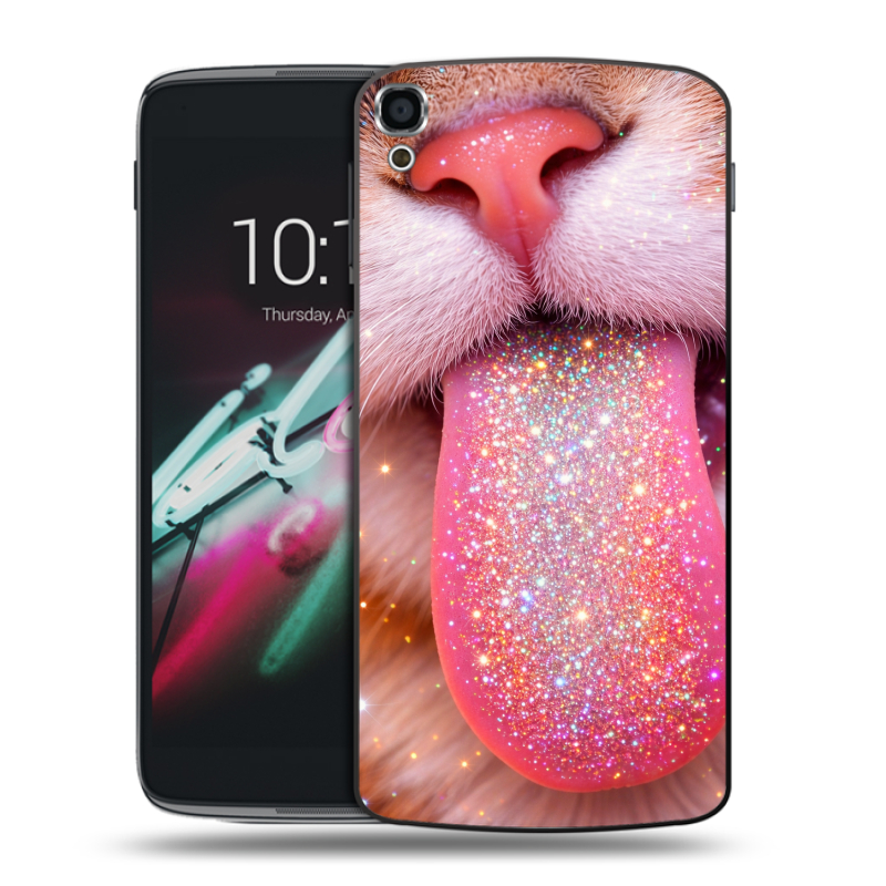 Пластиковый чехол на Alcatel One Touch Idol 3 (5.5) с принтом для девочек Пластиковый чехол на Alcatel One Touch Idol 3 (5.5) с принтом для девочек