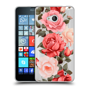 Пластиковый чехол на Microsoft Lumia 640 с принтом Розы Пластиковый чехол на Microsoft Lumia 640 с принтом Розы